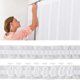 thumbnail image 3 of 25 Pcs Curtain Gliders Curtain Rail Slider Hooks Curtain Gliders with Folding Hooks Curtain Track Glider Hooks for 11mm Rails, 3 of 5