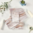 thumbnail image 6 of GZHJMY Towel Set of 3,Rose Gold Abstract Marble1 1 Bath Towel, 1 Towel, 1 Small Square Towel, Strong Soft and Compact Absorbent Yoga Gym Hotel Excellent Choice., 6 of 7