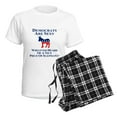 thumbnail image 4 of CafePress - Democrats Are Sexy Women's Light Pajamas - Women's Short Sleeve Print T-Shirt and Pants Light Cotton Pajama Set, 4 of 7