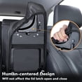 thumbnail image 3 of KBH Car Center Console Armrest Cover for 2017-2023 Subaru Crosstrek/Impreza Accessories, Anti-Scratch Middle Console Lid Cover Leather Armrest Protector, 3 of 8