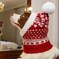 thumbnail image 5 of Knitted Winter Pet Hats And Scarves Set Cozy Ear Warm Hoods For Small Cats Dogs Cold Weather Outdoor Adventures, 5 of 5