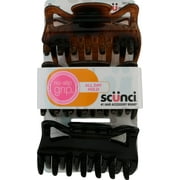 Scunci No Slip Grip 9 cm Clips 3 count