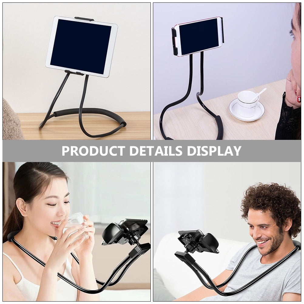landege Universal Smart Mobile Phone Stand Hanging on Neck Cell Phone Mount Holder