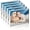 5x7" 5pack, variant on 5 Pack Magnetic Acrylic Photo Frame 4x6 Inch Horizontal Double Sided Self Standing Clear Display Block 12+12MM Thick Frameless Desktop