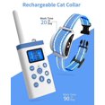 thumbnail image 4 of Refurbished Paipaitek PC559 Cat Shock Collar with Remote, Blue Reflect, 4 of 4