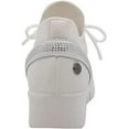 thumbnail image 5 of Bernie Mev Fx Bernice Crystals Women's Shoes Size US 9 M ((EU 39 ) White/Silver, 5 of 6