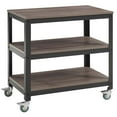 thumbnail image 5 of modway vivify industrial modern three tiered serving stand with locking casters, 5 of 5