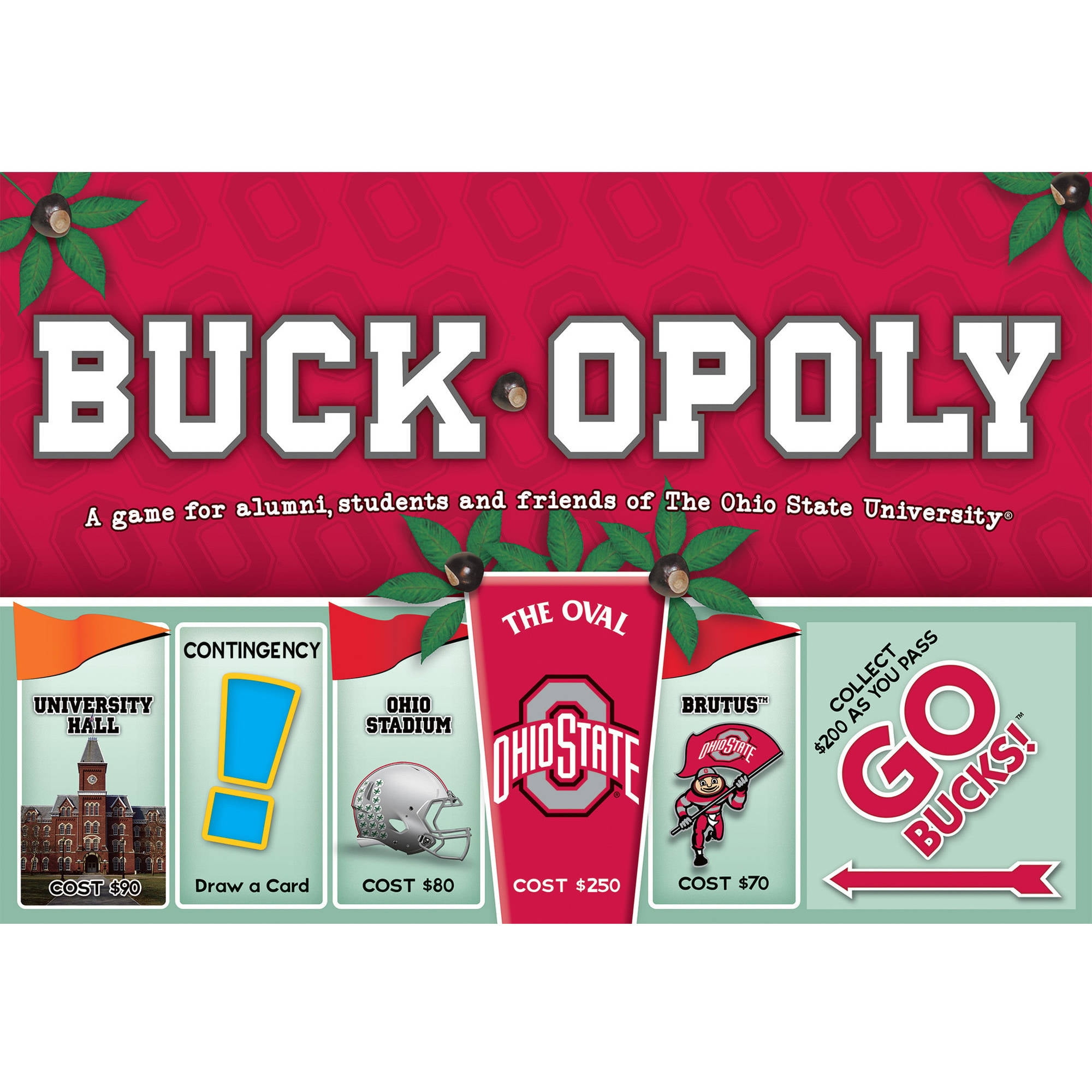 Late for The Sky Buck Ohio State University Buckopoly Board Game for sale online