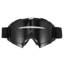 unbranded  Windproof Glasses Dirt Bike Goggles Eyeglasses Motorcycle Black