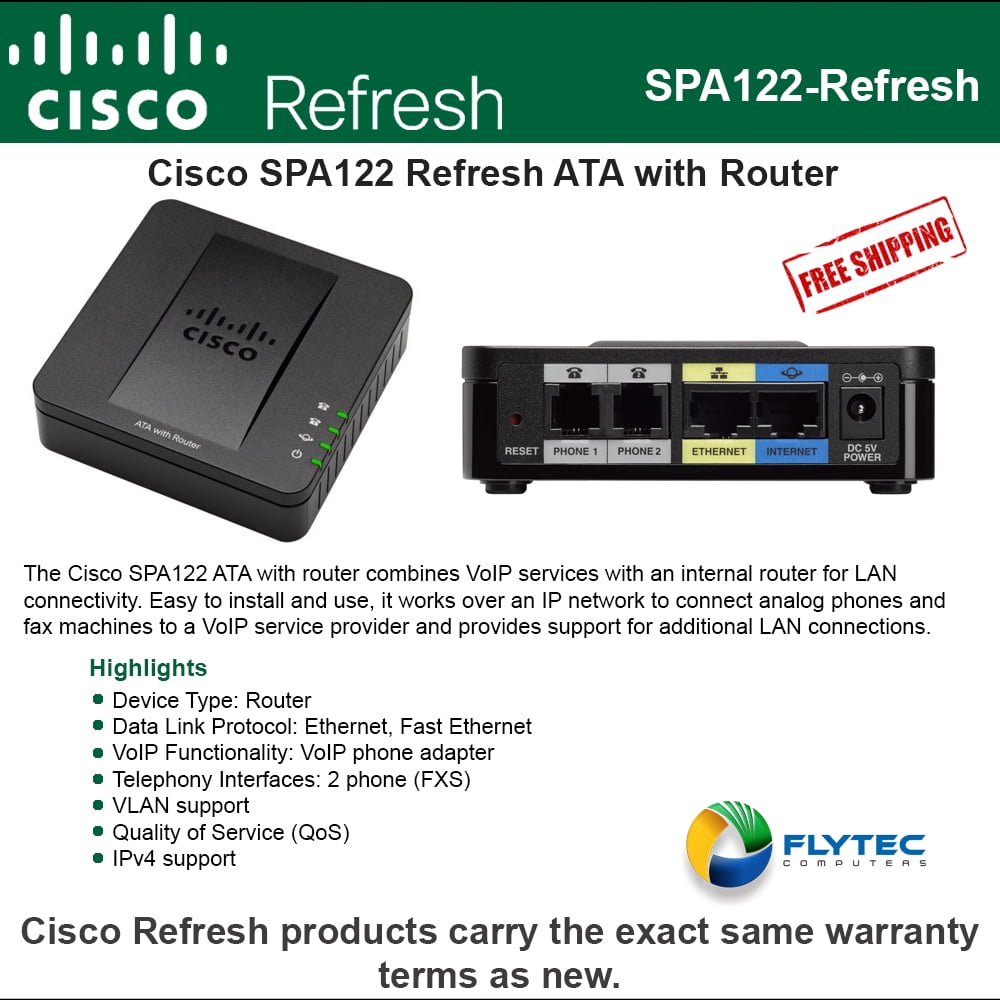 Шлюз Cisco spa122 Ata with Router VOIP (2 FSX). Cisco spa122 Прошивка. Cisco spa122