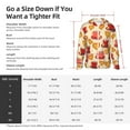 thumbnail image 5 of Pofeuu Cups of Tea Print Sun Protection Outdoor Lightweight Full Zip UV Cooling Hoodie Long Sleeve Summer Clothing for Outdoor Hiking-Large, 5 of 5