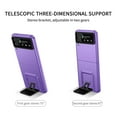 thumbnail image 6 of Mantto for Samsung Galaxy Z Flip 3 5G, Folding Bracket Kickstand Military Grade Drop Protection,Skin-Friendly PC Back, Anti-Scratch Anti-Fingerprint case For Samsung Galaxy Z Flip 3 5G, Purple, 6 of 10