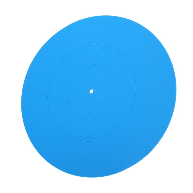 Rubber Turntable Mat, Record Platter Slipmat Replacement for 12 Inch Record Player, Anti Static Slipmat, Universal Turntable Slip Mat