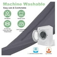 thumbnail image 5 of Grounding Sheet Twin Size Cotton - Earthing Bed Sheet for Sleep - Deep Pocket Fitted Grounding Mat with Cord (Gray, 39x75x14 inch), 5 of 7