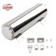 thumbnail image 1 of 3x9 Inch Universal Polished Stainless Steel Radiator Coolant Overflow Catch Puke Tank Cooling Liquid Fuel Cell Fuel Tank, 1 of 1