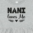 thumbnail image 4 of Inktastic Nani Loves Me Baby Clothes Girls Baby Dress, 4 of 5