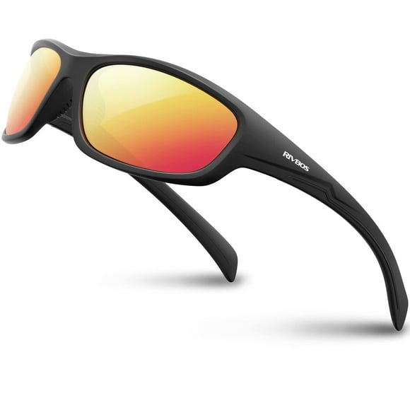 Gafas de Sol Polarizadas RIVBOS Protección UV400 RB832-1 Negro