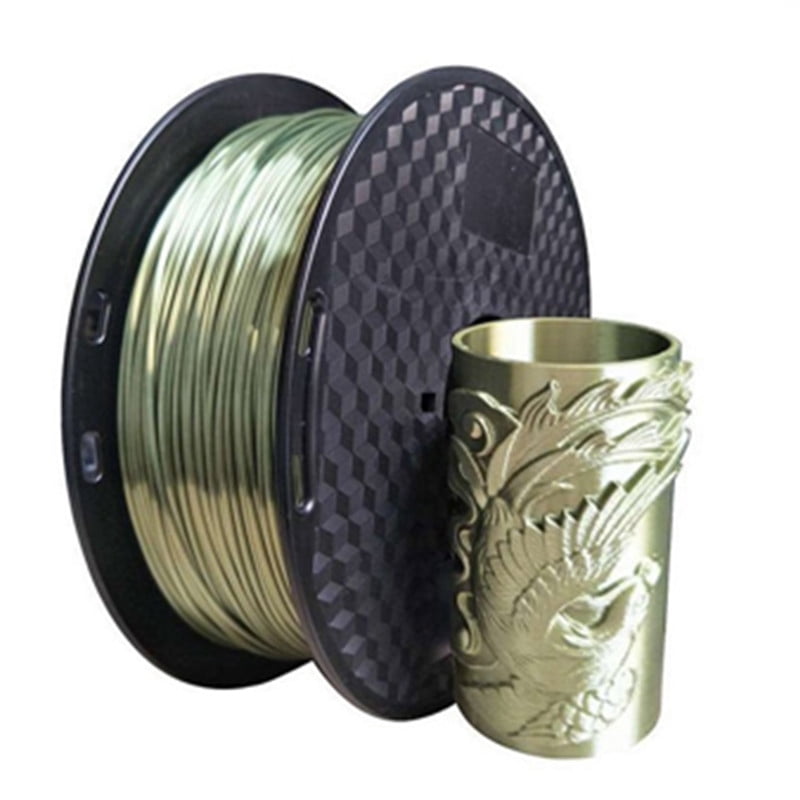 1kg 3d Printer Silk PLA Filament 1.75mm Bronze 3D Printing Material Supplies Printing Thread