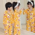 thumbnail image 2 of Disney Donald Duck Niños Pijamas Niños Ropa de algodón Pantalones Conjunto Ropa de dormir de dibujos animados Niños Pijamas para niñas Trajes Niño Pyjamaheight 130-140cm zhangmengya CONDUJO, 2 of 2