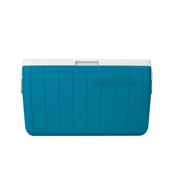 Hielera Coleman Chiller Portátil con Capacidad de 45 litros, Fácil Limpieza, Azul