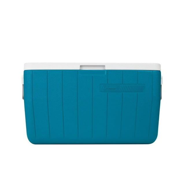Hielera Coleman Chiller Portátil con Capacidad de 45 litros, Fácil Limpieza, Azul