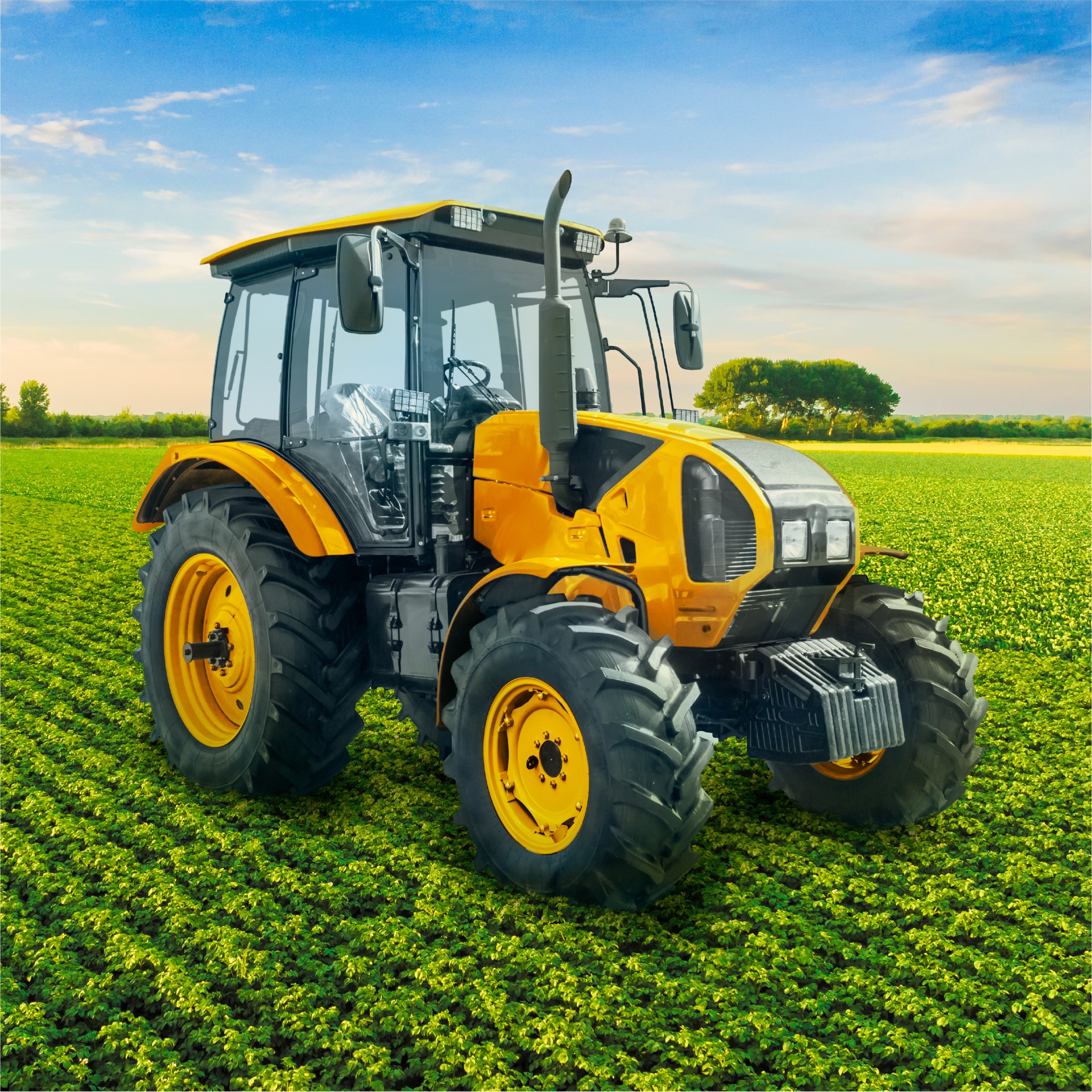 2 Pack, Caterpillar Yellow , Rust-Oleum Specialty Gloss Farm and Implement Paint-280179, 1 gal