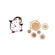 thumbnail image 5 of Reloj de pared,Reloj de pared silencioso y decorativo que no hace tictac,Reloj de pared silencioso de pingüino pequeño Reloj de madera,Manualidades de pared,Decoración para colgar en la, 5 of 8