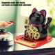 thumbnail image 3 of Alupre Gato de Bienvenida con energía Solar (Negro), 3 of 5