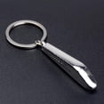 thumbnail image 4 of shamjina 4xSilver 3D Train Shaped Pendant Keychain Key Key Holder for Home Keys 4 Pcs, 4 of 8