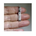 thumbnail image 2 of R.H. Jewelry Sterling Silver Hawaii Vertical Pendant 6mm Width, 2 of 2