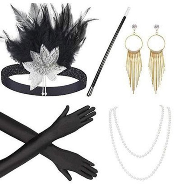 Accesorios de los años 20 Accesorios de Gatsby Conjunto de accesorios del Gran Gatsby de los años 20