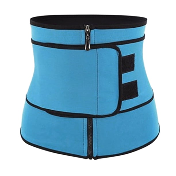 Cintura Para Mujer Cincher Faja Cinturón Body Shaper Tummy Trainer Corset Blue XL Sunnimix Entrenador de cintura para mujer