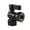 Black, variant on Kingston Brass KF4410PB 1/2-Inch FIP x 1/2-Inch or 7/16-Inch Slip Joint Quarter-Turn Angle Shut-Off Valve in Polished Brass