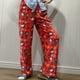 thumbnail image 3 of Navidad Sanrio Hello Kitty pantalones de invierno para mujer Y2K pantalones de franela para dormir pantalones casuales cálidos para el hogar ropa de Halloween regalo, 3 of 4