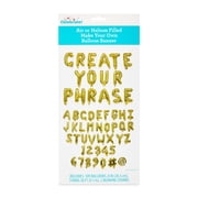 Gold Make Your Own Balloon Banner, 109 Pieces, by Way To Celebrate