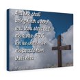 thumbnail image 5 of Scripture Walls  Jesus Save His People Matthew 1:21 Bible Verse Canvas Christian Wall Art Ready to Hang Unframed, 5 of 15
