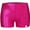 Hot Pink, variant on Kids Girls Metallic Ballet Dance Sports Booty Shorts Gymnastics Tumbling Swim Bottoms Purple 140