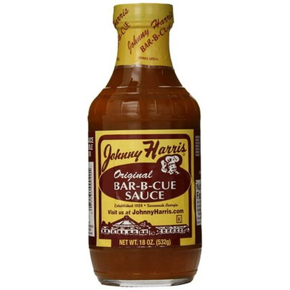Johnny Harris Barbecue Sauce Original 18 oz (Pack of 6)