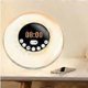 thumbnail image 3 of Alarm Clock Alarm Clock Night Light Sunrise Sunset Simulation RGB 7 Colors LED Night Lamp with Bluetooth Speaker FM Radio, 3 of 4