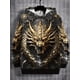 thumbnail image 2 of Sudadera con capucha para hombre, con estampado 3D de Dragon Blaze, con cordón, ropa deportiva, camisetas de manga larga, ropa informal para hombre, 2 of 5