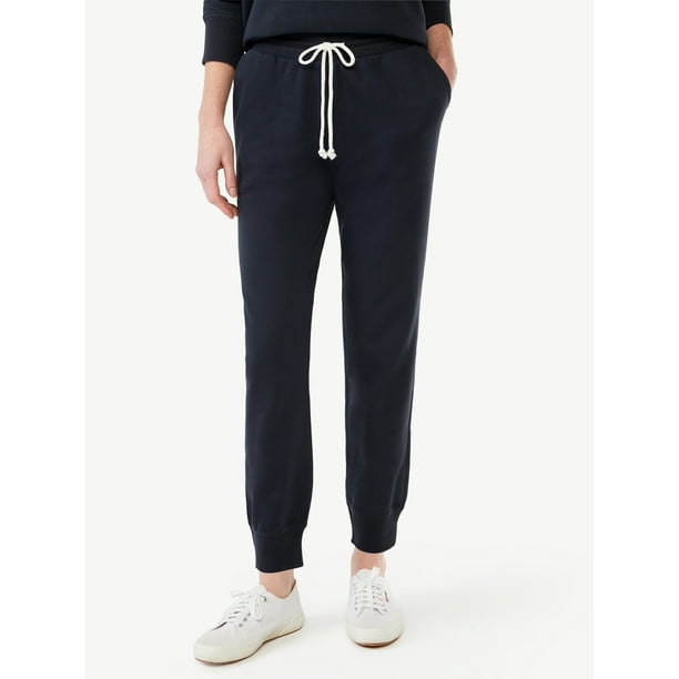 ribbed cuff sweatpants