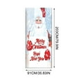 thumbnail image 3 of Cortina de Puerta con Adorno Navideño Xihbxyly Tapiz Festivo para Fiestas, 3 of 7