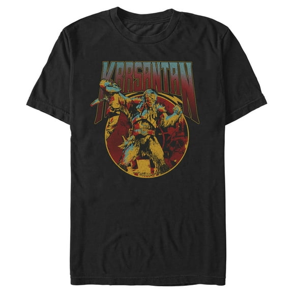 Men's Star Wars: The Book of Boba Fett Krrsantan Can't Get Away From Me Graphic Tee Black Large