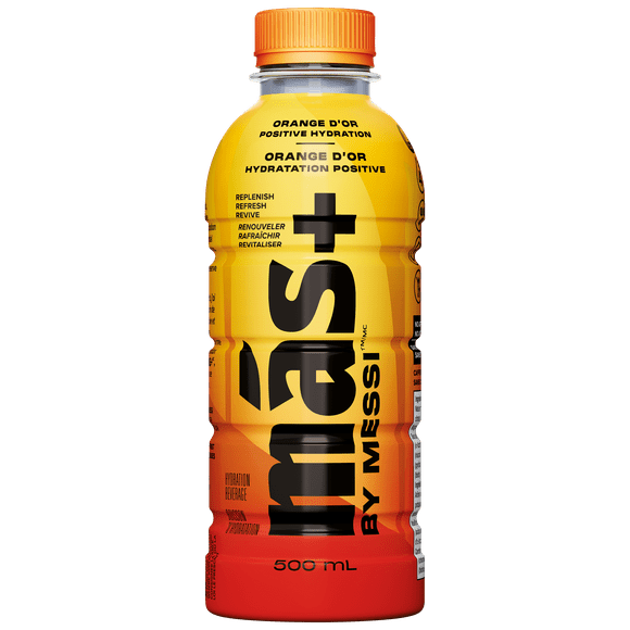 Mas+ By Messi Orange D'Or Hydration Drink, Mas+ By Messi Orange D'Or Hydration Drink
