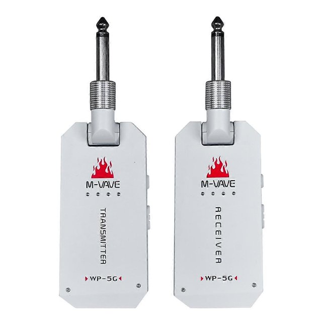 5.8G Wireless Guitar System -5G Rechargeable Wireless Audio Transmitter Receiver for Guitar Amplifier Accessory
