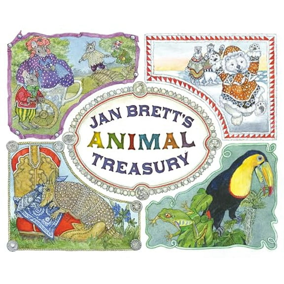 Pre-Owned Jan Brett's Animal Treasury (Hardcover) 1524738026 9781524738020
