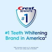 Crest Toothpaste, 3DWhite Advanced, Luminous Mint, 3.7 oz, Pack of 4