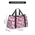 thumbnail image 3 of Easygdp Flamingo Bolsa de Gimnasio, Bolsa de Viaje Duffel, Bolsa de Fin de Semana con Compartimentos, Bolsa de Mano para Noche, 3 of 7