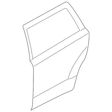 Genuine OE Subaru Door Shell - 60409AJ01C9P Fits select: 2010-2014 SUBARU LEGACY 2.5I PREMIUM