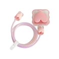 thumbnail image 1 of Chargers Cable Protective Cover  Protector for Mobile Pink, 1 of 9